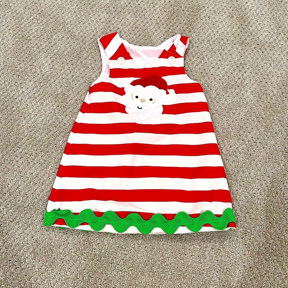 Santa Jumper Dress 18-24 mo